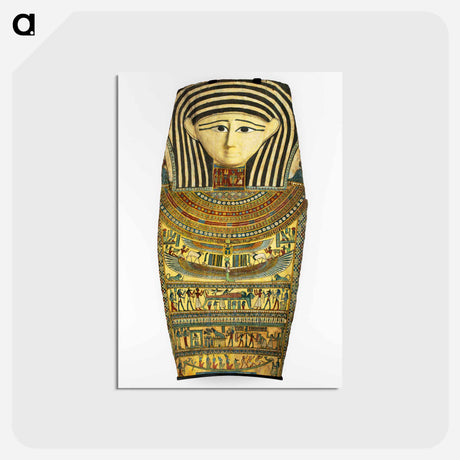 アートポストカード-Coffin Lid Fragment
 - セントルイス美術館 Postcard.