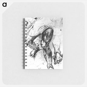 アートメモ帳-Study of legs - ティツィアーノ ヴェチェッリオ Memo.