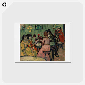 アートポストカード-The Brothel - フィンセント ファン ゴッホ Postcard.