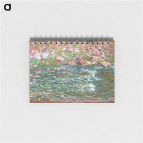 アートメモ帳-Rapids on the Petite Creuse at Fresselines - クロード モネ Memo.