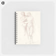 アートメモ帳-The Fates: Study of the Lovers - エドワード バーン ジョーンズ Memo.
