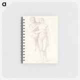 アートメモ帳-The Fates: Study of the Lovers - エドワード バーン ジョーンズ Memo.