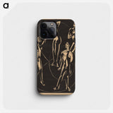 Feelings - Ernst Ludwig Kirchner Phone Case.