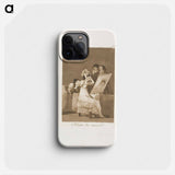 Until Death - Francisco de Goya Phone Case.