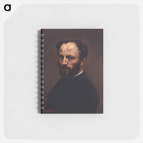 アートメモ帳-Portrait of Amand Gautier - ギュスターヴ クールベ Memo.