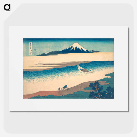 アートポスター-Tama River in Musashi Province - 葛飾 北斎 Poster.