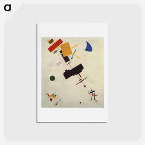 アートポストカード-Suprematism - カジミール マレーヴィチ Postcard.