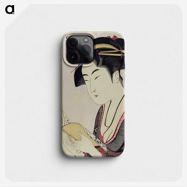 2-84_Kitagawa-Utamaro_phone