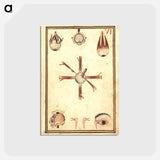 アートポストカード-Human Eye, Anatomy and Histology
 - 国立医学図書館 Postcard.
