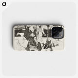 Seven Women on the Water in Martinique - Paul Gauguin Phone Case.