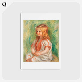 アートポストカード-Claude Renoir - ピエール オーギュスト ルノワール Postcard.