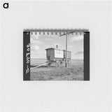 アートメモ帳-Shasta County Trees and Clouds
 - ラッセル リー Memo.