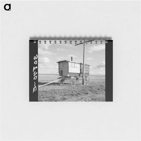 アートメモ帳-Shasta County Trees and Clouds
 - ラッセル リー Memo.
