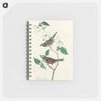 アートメモ帳-White throated Sparrow from Birds of America
 - アメリカの鳥たち Memo.