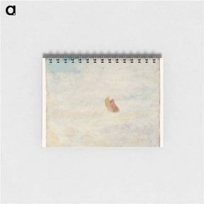 アートメモ帳-Sailing Boat in a Rough Sea - ウィリアム ターナー Memo.