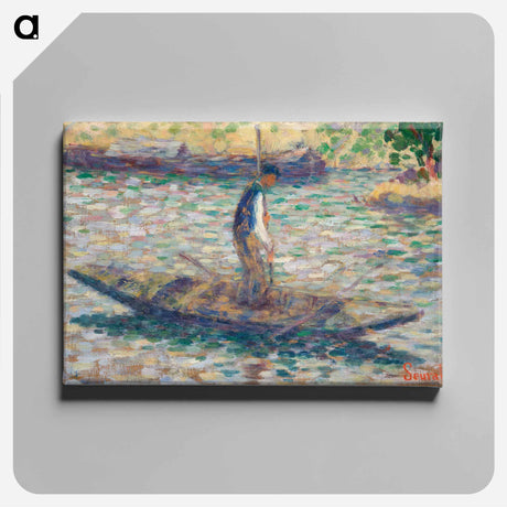 アートパネル-A Fisherman
 - イェール大学アートギャラリー Canvas.