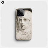 Madonnan pää - アルバート エーデルフェルト Phone Case.