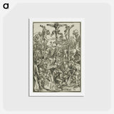 アートポストカード-Calvary - アルブレヒト デューラー Postcard.