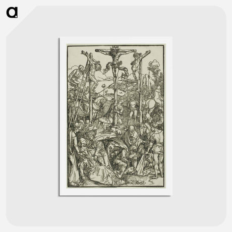アートポストカード-Calvary - アルブレヒト デューラー Postcard.