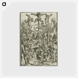 アートポストカード-Calvary - アルブレヒト デューラー Postcard.