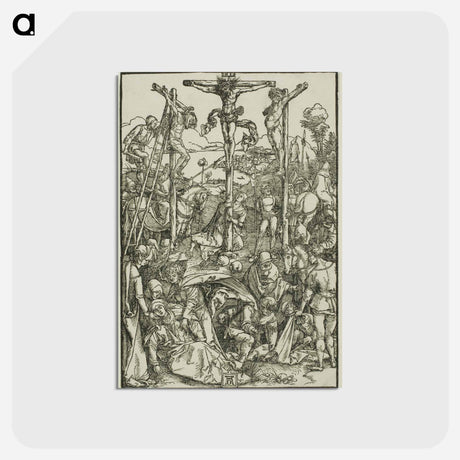 アートポストカード-Calvary - アルブレヒト デューラー Postcard.
