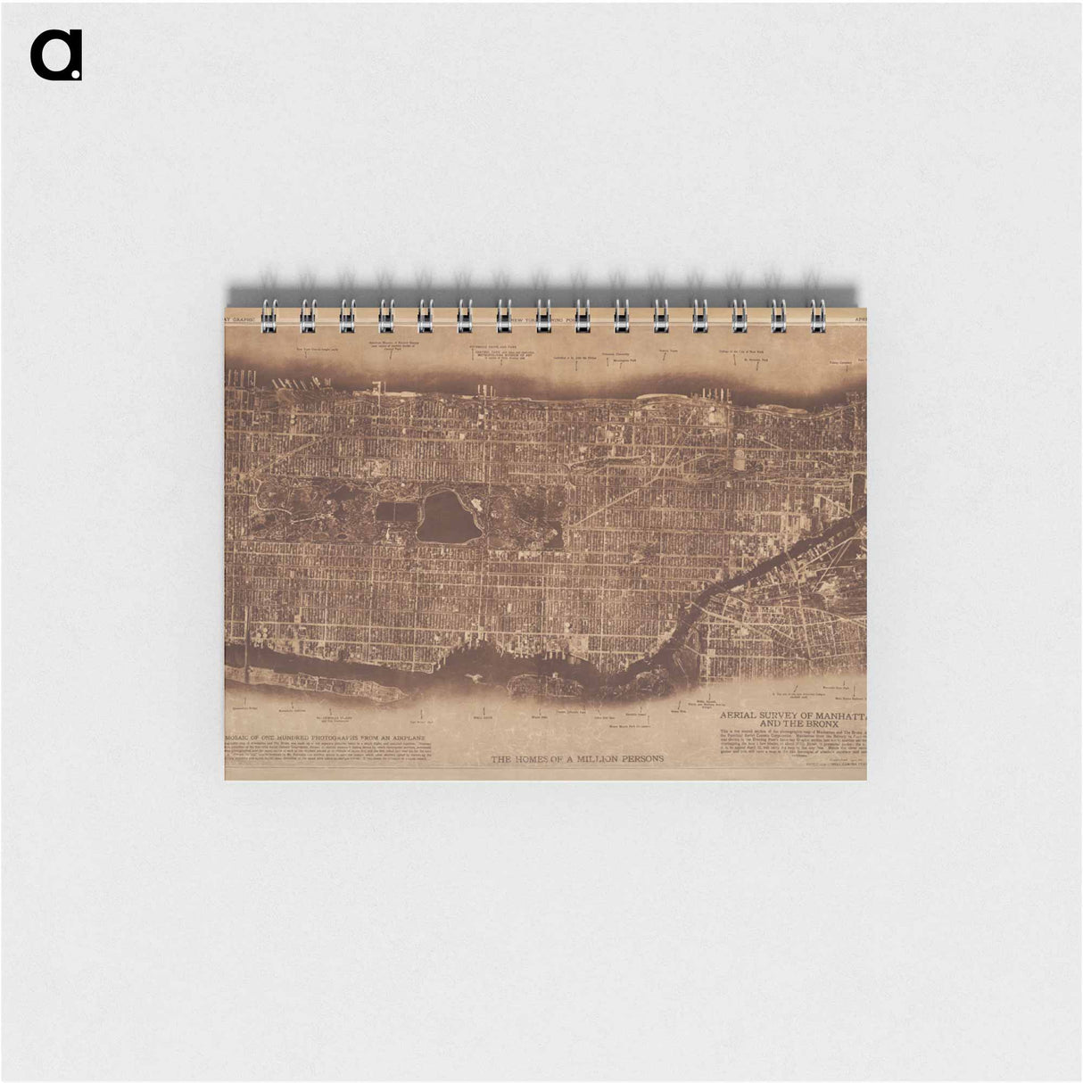 New York City - アンティーク地図 Memo.