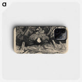 Stories in wilderness - 6 - アーノルド ピーター ワイズ クビンチャン Phone Case.