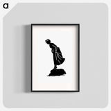 アートポスター-Silhouette from Michael's Crag
 - 大英図書館 Poster.