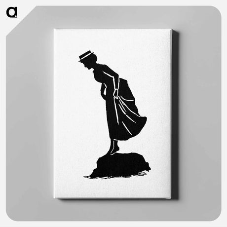 アートパネル-Silhouette from Michael's Crag
 - 大英図書館 Canvas.