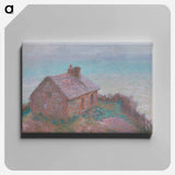 The Customs House at Varengeville - Claude Monet Canvas.