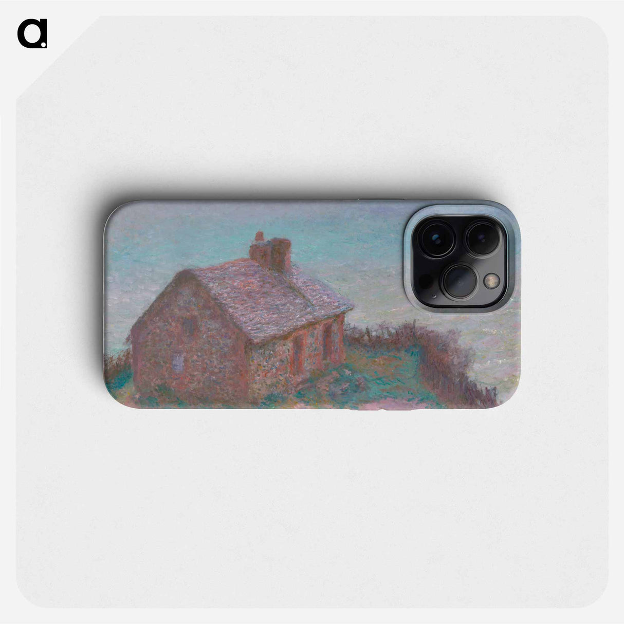 The Customs House at Varengeville - Claude Monet Phone Case.