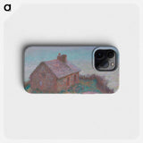 The Customs House at Varengeville - Claude Monet Phone Case.