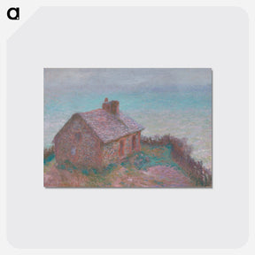 アートポストカード-The Customs House at Varengeville - クロード モネ Postcard.