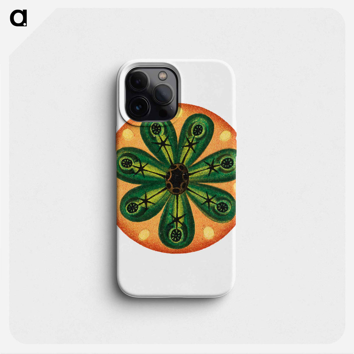 Colorful vintage tunicate illustration - エルンスト ヘッケル Phone Case.