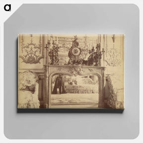 アートパネル-The Austrian Embassy, 57 rue de Varenne
 - ウジェーヌ アジェ Canvas.