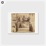 アートポストカード-The Austrian Embassy, 57 rue de Varenne
 - ウジェーヌ アジェ Postcard.