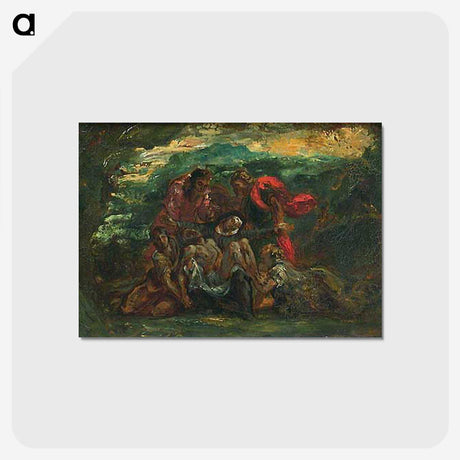 2-85_Eugene-Delacroix_postcard