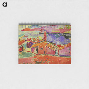 アートメモ帳-View of Collioure - アンリ マティス Memo.