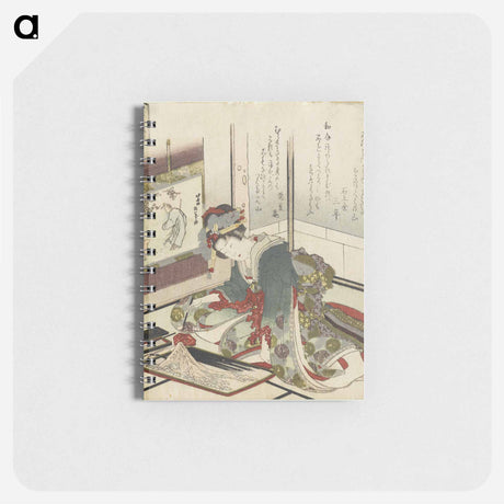 アートメモ帳-A comparison of Genroku poems and shells - 葛飾 北斎 Memo.