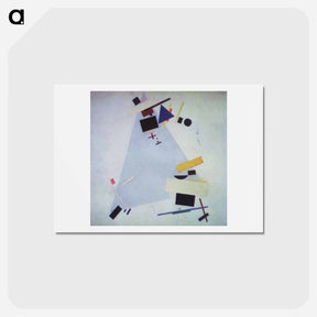 アートポストカード-Suprematism - カジミール マレーヴィチ Postcard.