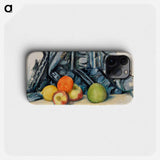 Apples and Cloth - Paul Cezanne Phone Case.