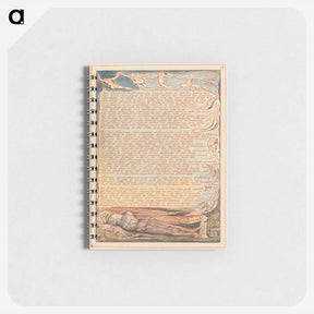 アートメモ帳-Jerusalem, Plate 19 - ウィリアム ブレイク Memo.