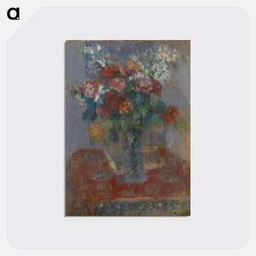 Bouquet de fleurs - カミーユ ピサロ Postcard.