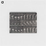 アートメモ帳-Man Lifting a Trunk
 - エドワード マイブリッジ Memo.