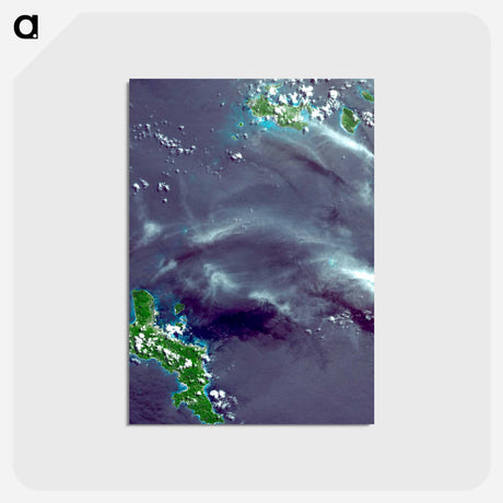 アートポストカード-Archipelago of the Seychelles
 - 上空からの地球 Postcard.