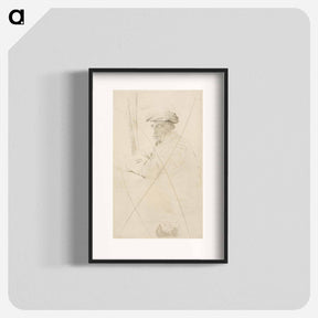 アートポスター-The Engraver Joseph Tourny - エドガー ドガ Poster.