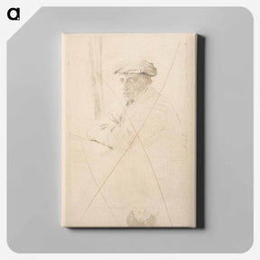 アートパネル-The Engraver Joseph Tourny - エドガー ドガ Canvas.