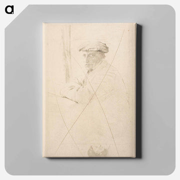 The Engraver Joseph Tourny - エドガー ドガ Canvas.