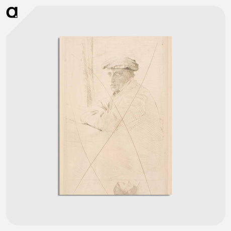 アートポストカード-The Engraver Joseph Tourny - エドガー ドガ Postcard.