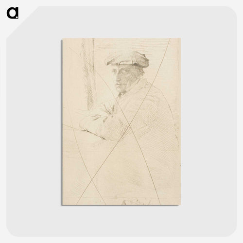 The Engraver Joseph Tourny - エドガー ドガ Postcard.